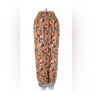 Anthropologie Orange Blossom Wide Leg Harem Pants